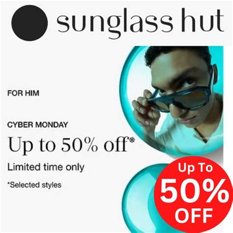 Sunglass Hut Cyber Monday .